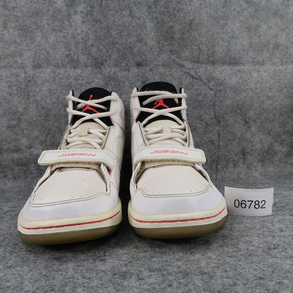 Nike Air Jordan 1 Sneakers Mens 9.5 Flight Strap 23 High Top Retro Trainer White - Picture 3 of 14